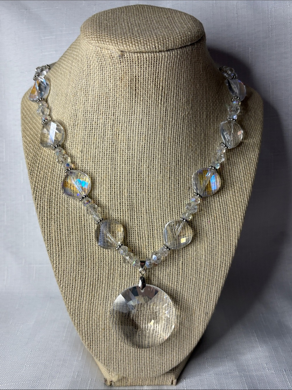 Handcrafted “Nothin But Crystal” Necklace